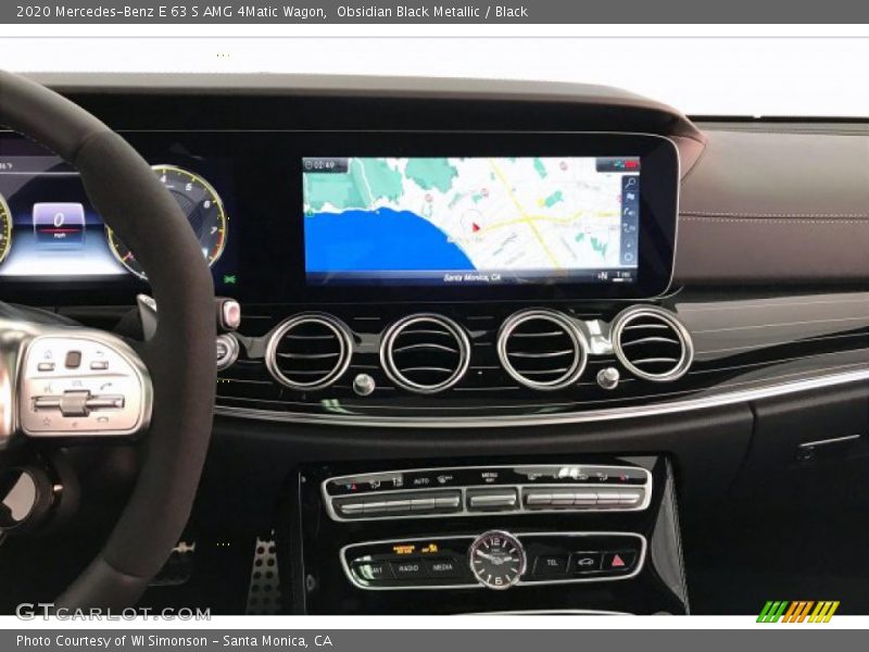 Controls of 2020 E 63 S AMG 4Matic Wagon