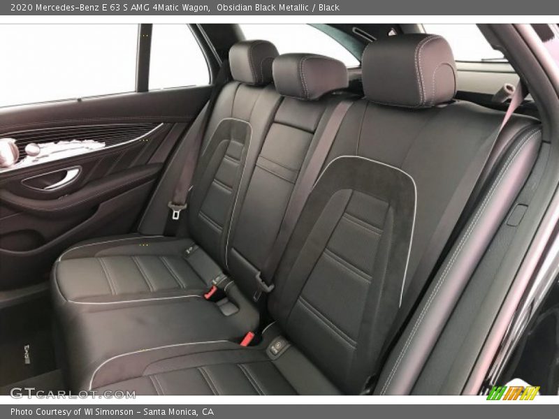 Rear Seat of 2020 E 63 S AMG 4Matic Wagon