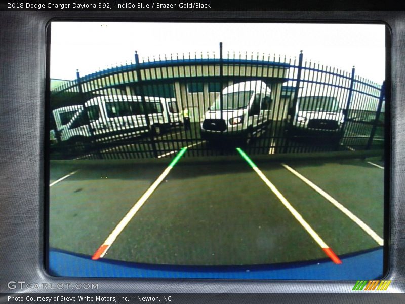 IndiGo Blue / Brazen Gold/Black 2018 Dodge Charger Daytona 392