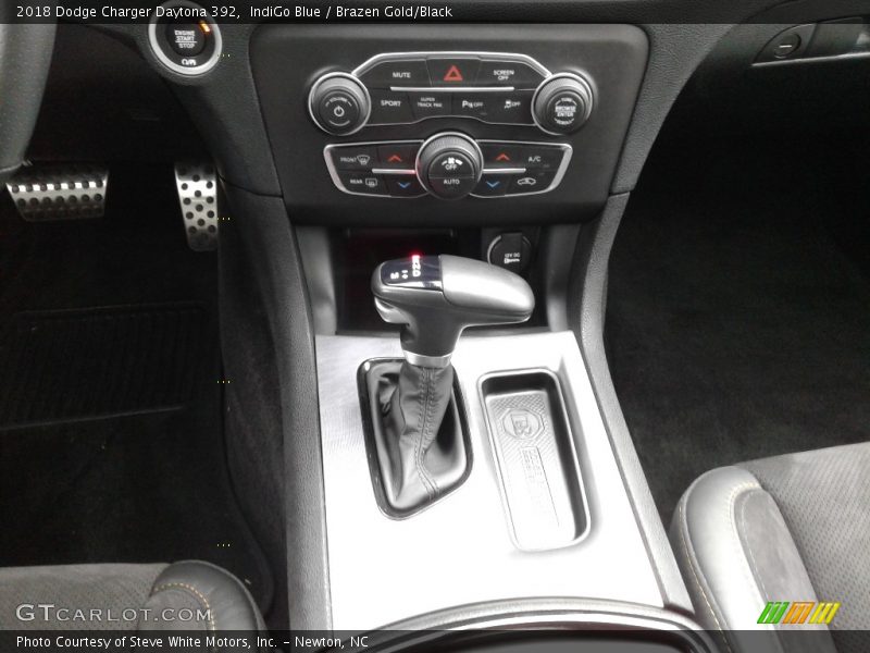 IndiGo Blue / Brazen Gold/Black 2018 Dodge Charger Daytona 392