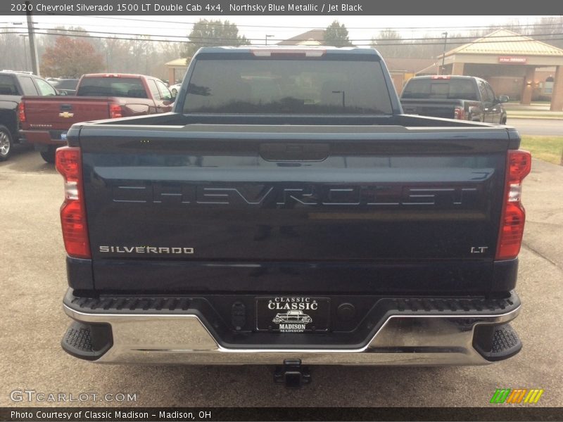 Northsky Blue Metallic / Jet Black 2020 Chevrolet Silverado 1500 LT Double Cab 4x4