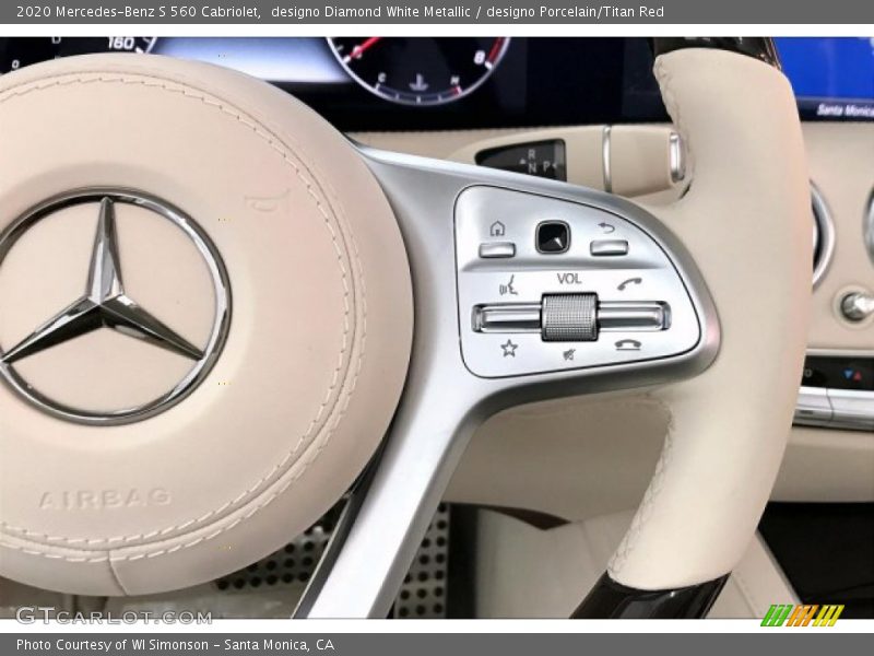  2020 S 560 Cabriolet Steering Wheel