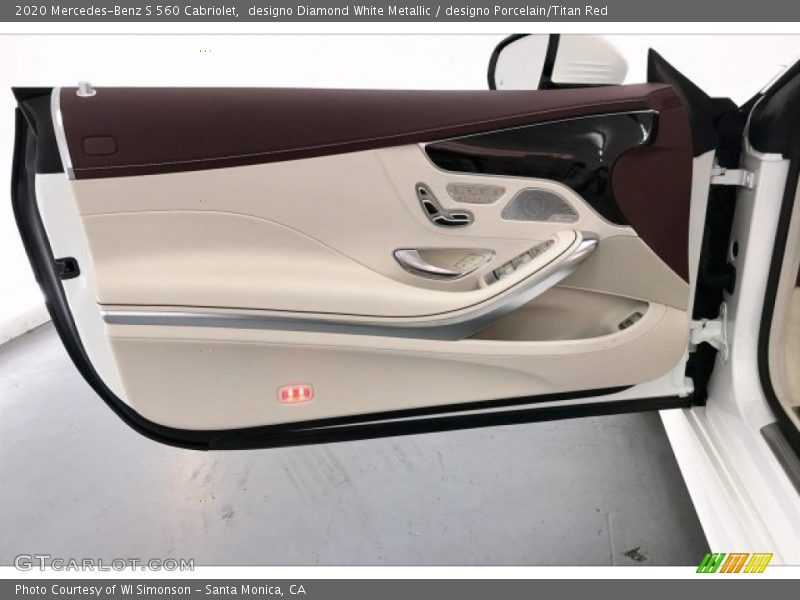 Door Panel of 2020 S 560 Cabriolet