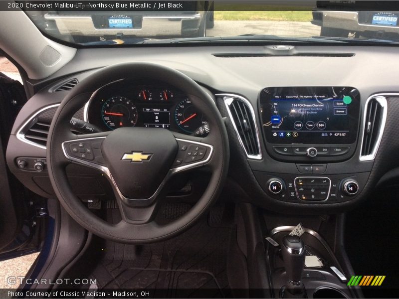 Northsky Blue Metallic / Jet Black 2020 Chevrolet Malibu LT