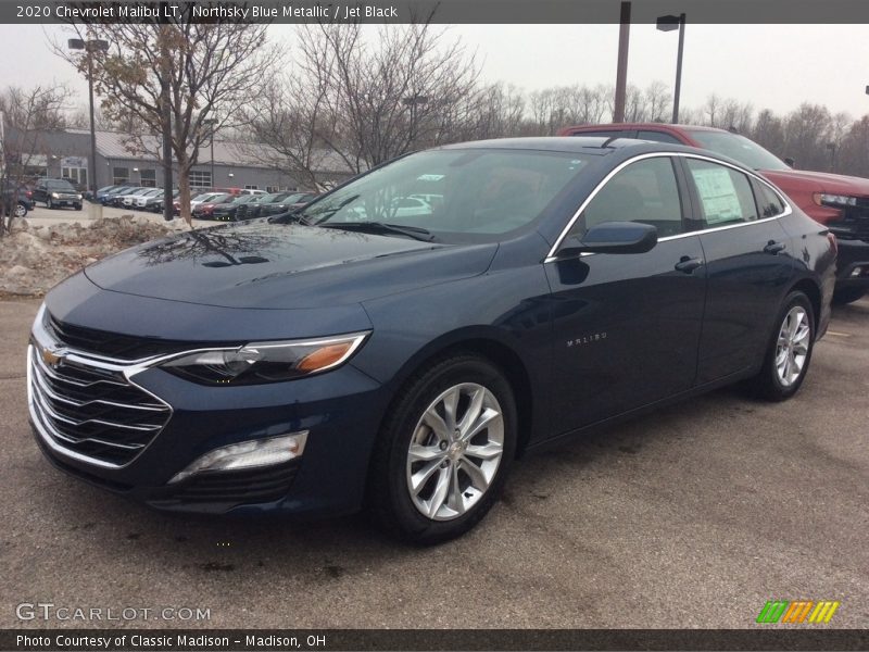 Northsky Blue Metallic / Jet Black 2020 Chevrolet Malibu LT