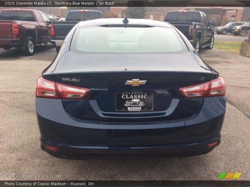 Northsky Blue Metallic / Jet Black 2020 Chevrolet Malibu LT