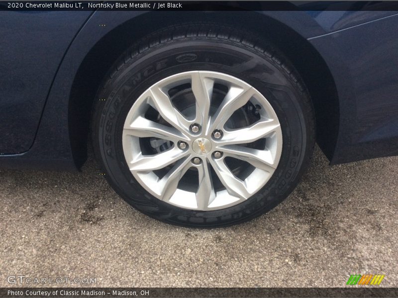 Northsky Blue Metallic / Jet Black 2020 Chevrolet Malibu LT