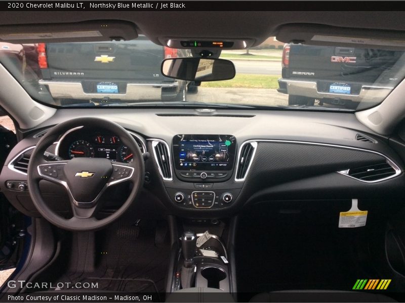 Northsky Blue Metallic / Jet Black 2020 Chevrolet Malibu LT