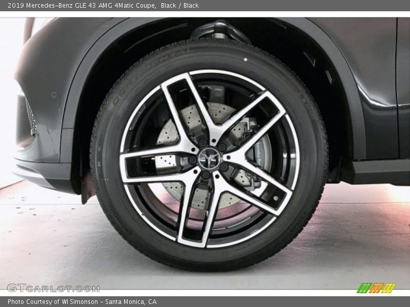 Black / Black 2019 Mercedes-Benz GLE 43 AMG 4Matic Coupe