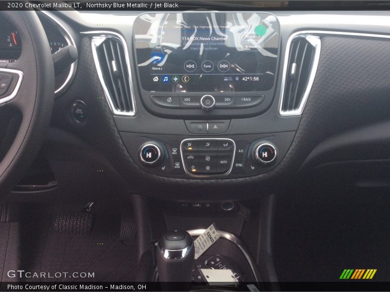 Northsky Blue Metallic / Jet Black 2020 Chevrolet Malibu LT