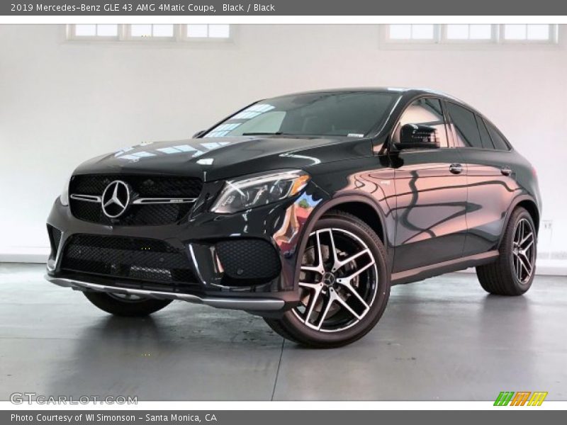 Black / Black 2019 Mercedes-Benz GLE 43 AMG 4Matic Coupe