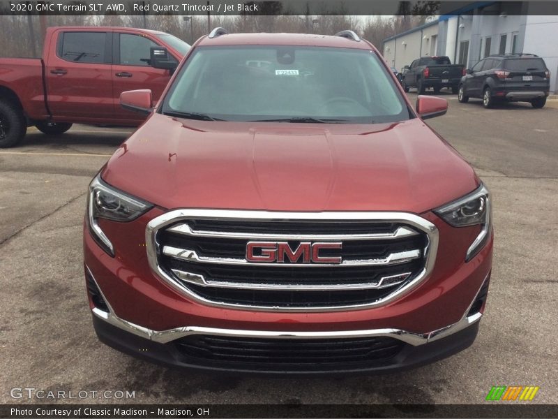 Red Quartz Tintcoat / Jet Black 2020 GMC Terrain SLT AWD