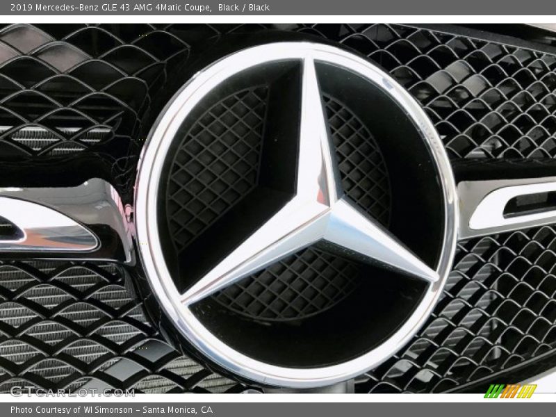 Black / Black 2019 Mercedes-Benz GLE 43 AMG 4Matic Coupe