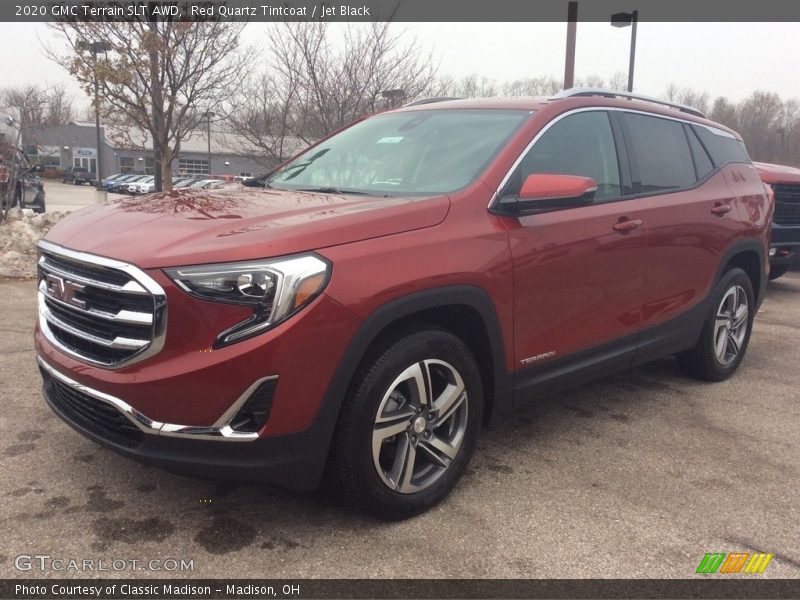 Red Quartz Tintcoat / Jet Black 2020 GMC Terrain SLT AWD