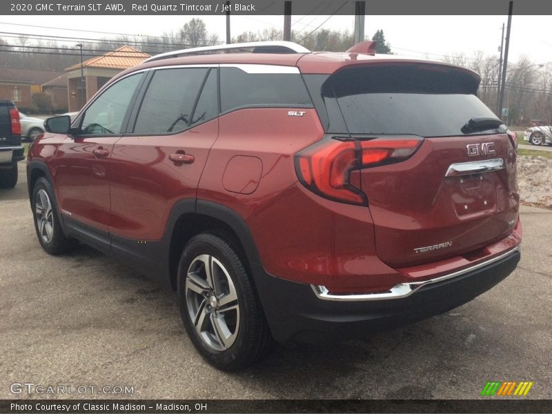 Red Quartz Tintcoat / Jet Black 2020 GMC Terrain SLT AWD