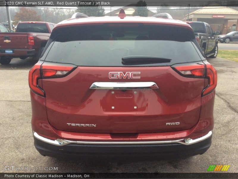 Red Quartz Tintcoat / Jet Black 2020 GMC Terrain SLT AWD
