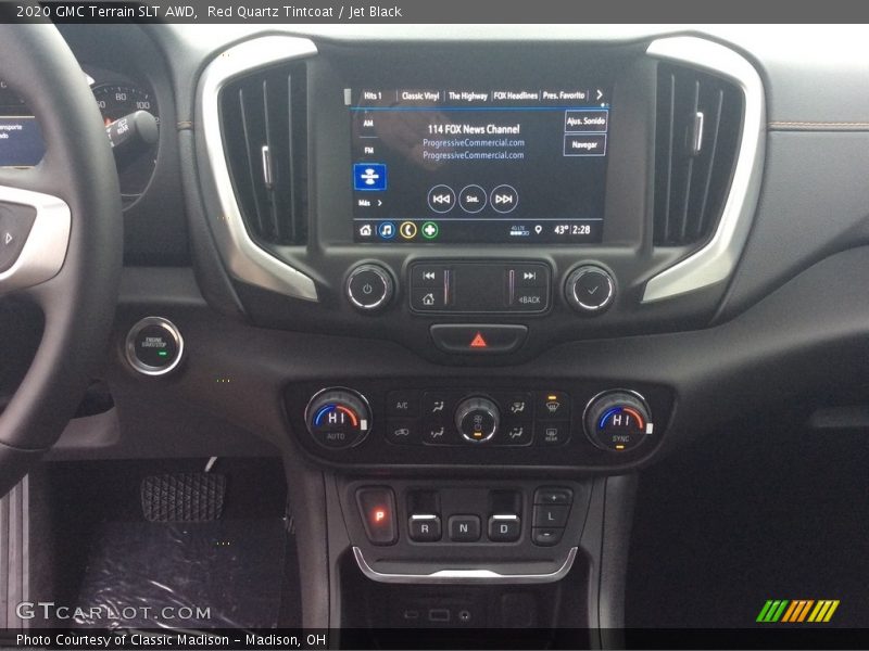 Red Quartz Tintcoat / Jet Black 2020 GMC Terrain SLT AWD