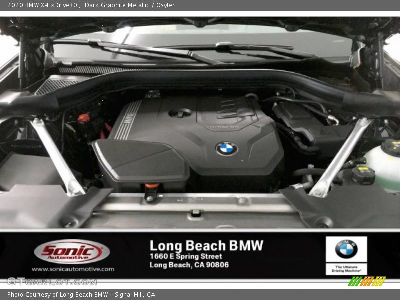 Dark Graphite Metallic / Osyter 2020 BMW X4 xDrive30i