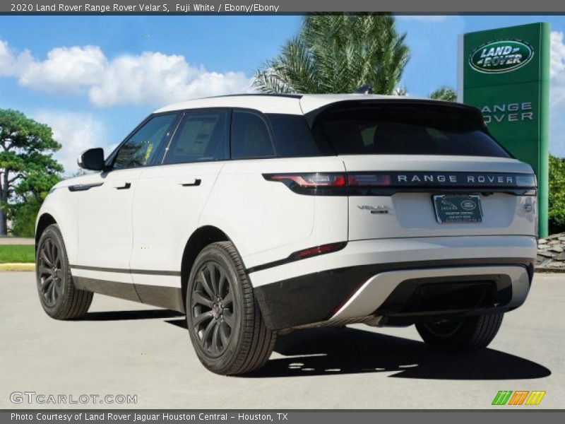 Fuji White / Ebony/Ebony 2020 Land Rover Range Rover Velar S