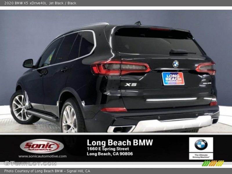 Jet Black / Black 2020 BMW X5 xDrive40i