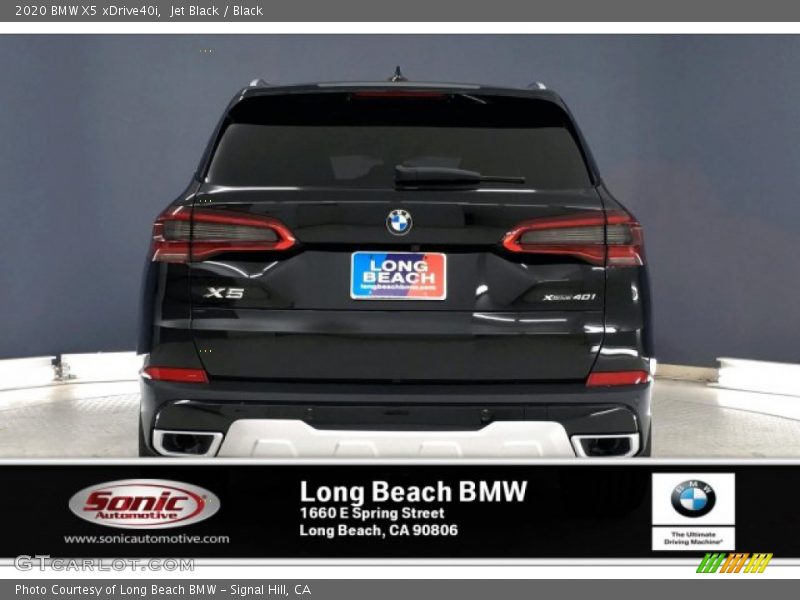 Jet Black / Black 2020 BMW X5 xDrive40i