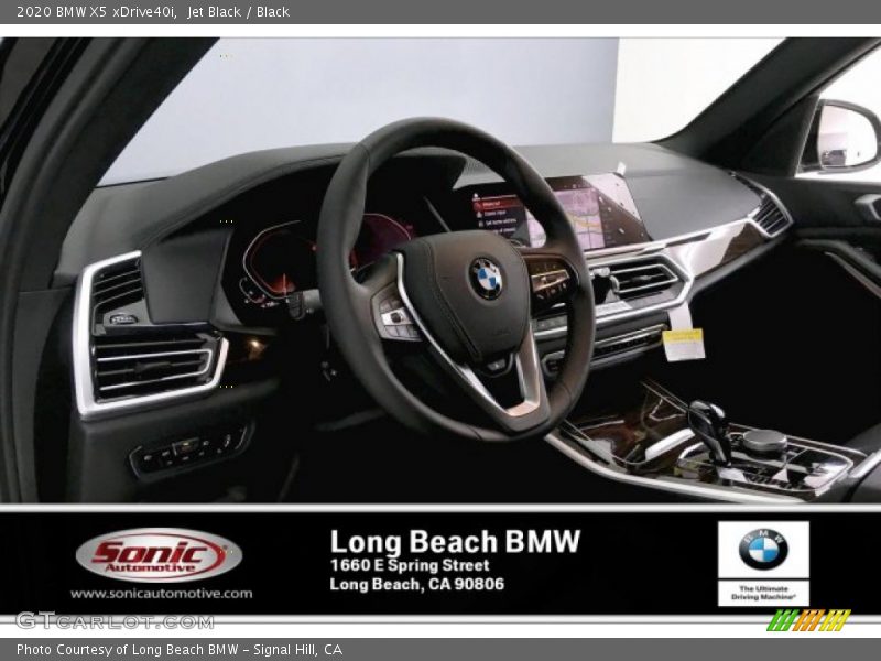 Jet Black / Black 2020 BMW X5 xDrive40i