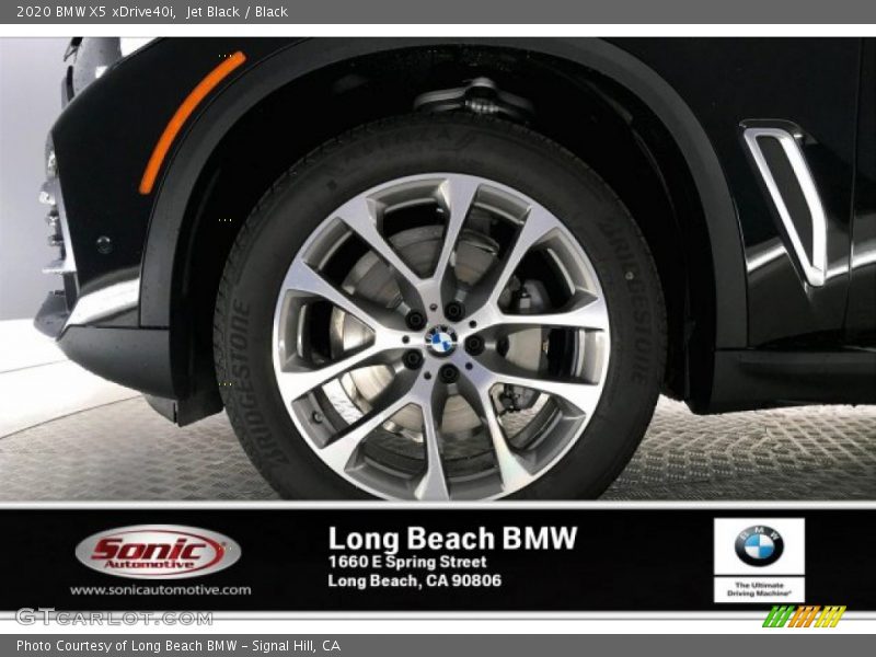 Jet Black / Black 2020 BMW X5 xDrive40i