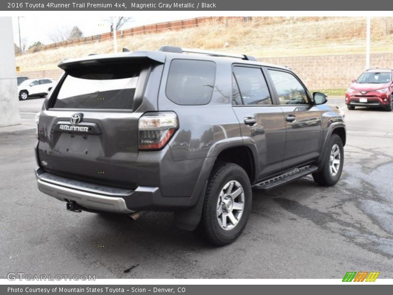 Magnetic Gray Metallic / Black 2016 Toyota 4Runner Trail Premium 4x4