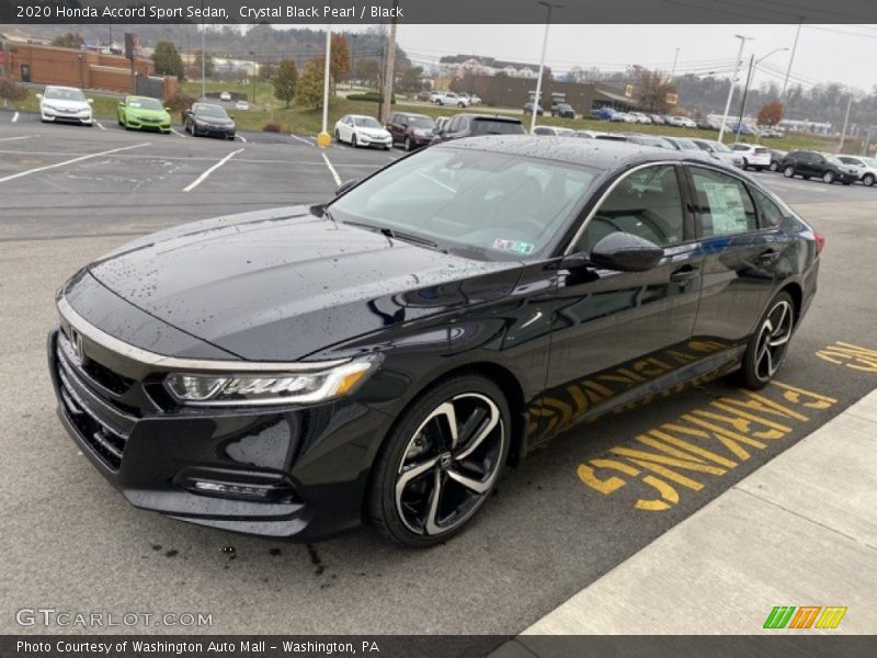 Crystal Black Pearl / Black 2020 Honda Accord Sport Sedan