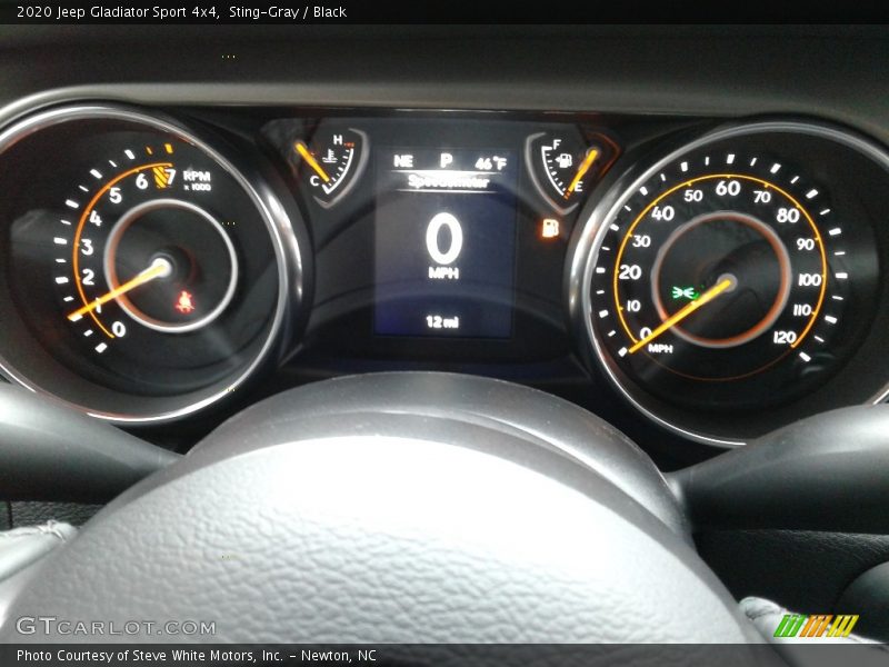  2020 Gladiator Sport 4x4 Sport 4x4 Gauges