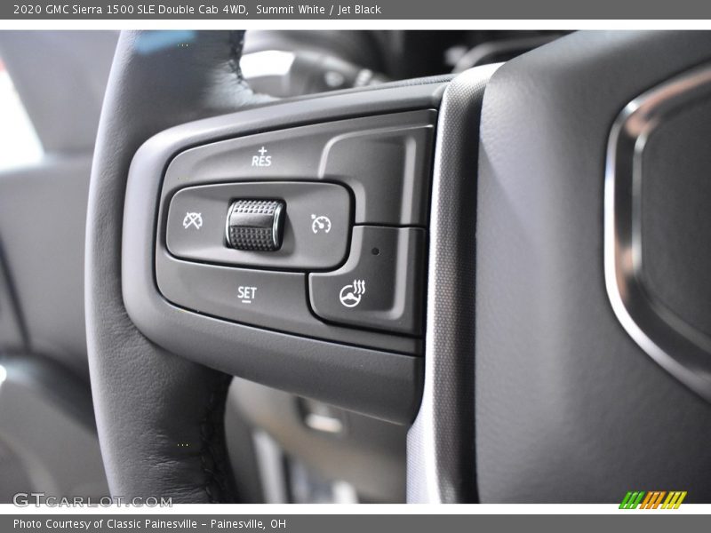 Summit White / Jet Black 2020 GMC Sierra 1500 SLE Double Cab 4WD