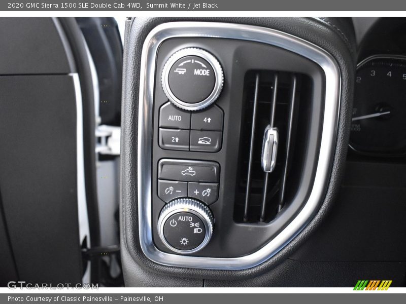 Summit White / Jet Black 2020 GMC Sierra 1500 SLE Double Cab 4WD