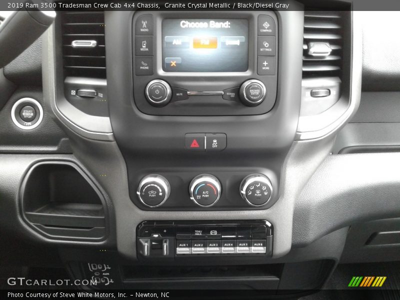 Granite Crystal Metallic / Black/Diesel Gray 2019 Ram 3500 Tradesman Crew Cab 4x4 Chassis