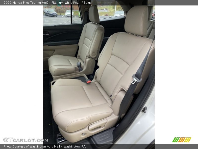 Rear Seat of 2020 Pilot Touring AWD