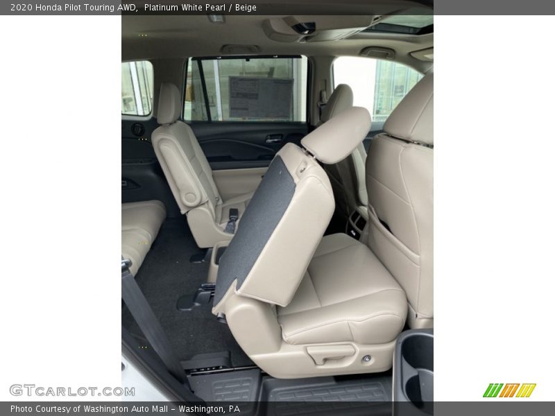 Rear Seat of 2020 Pilot Touring AWD