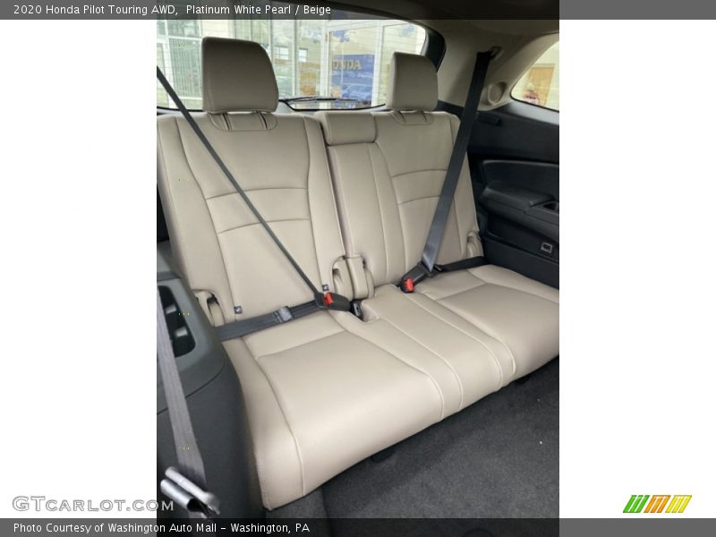 Rear Seat of 2020 Pilot Touring AWD