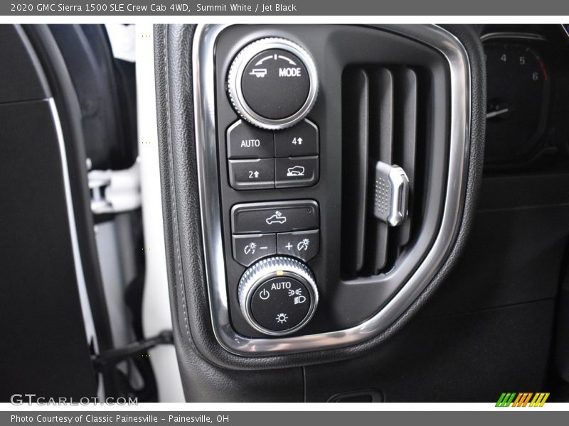 Summit White / Jet Black 2020 GMC Sierra 1500 SLE Crew Cab 4WD