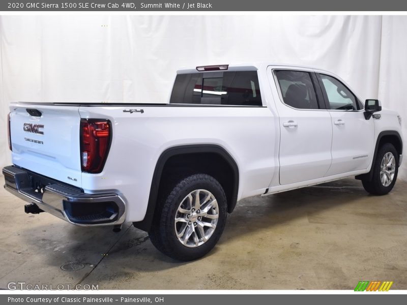 Summit White / Jet Black 2020 GMC Sierra 1500 SLE Crew Cab 4WD