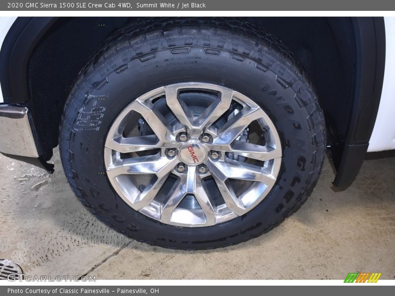 Summit White / Jet Black 2020 GMC Sierra 1500 SLE Crew Cab 4WD