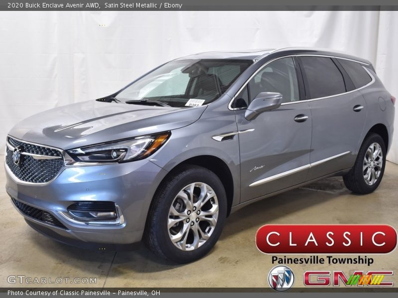 Satin Steel Metallic / Ebony 2020 Buick Enclave Avenir AWD