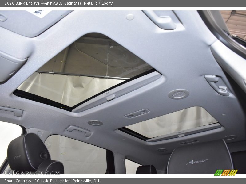 Sunroof of 2020 Enclave Avenir AWD