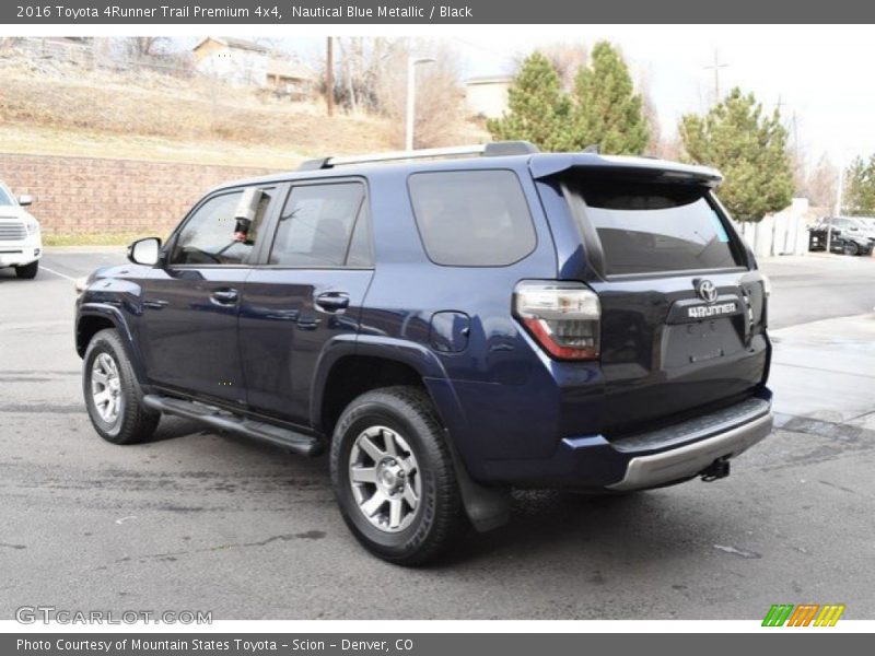 Nautical Blue Metallic / Black 2016 Toyota 4Runner Trail Premium 4x4