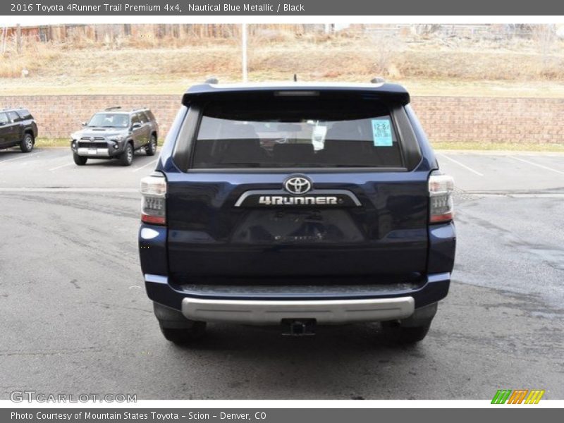 Nautical Blue Metallic / Black 2016 Toyota 4Runner Trail Premium 4x4