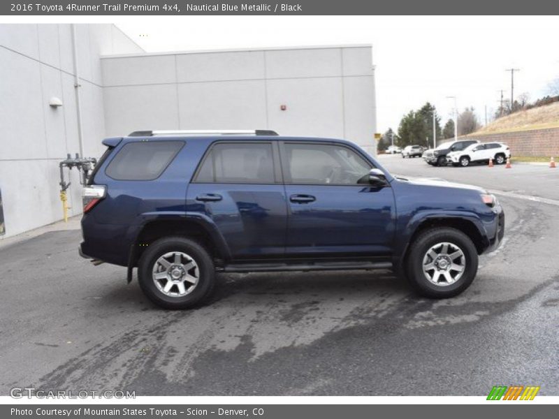 Nautical Blue Metallic / Black 2016 Toyota 4Runner Trail Premium 4x4