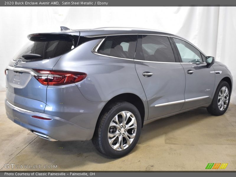 Satin Steel Metallic / Ebony 2020 Buick Enclave Avenir AWD