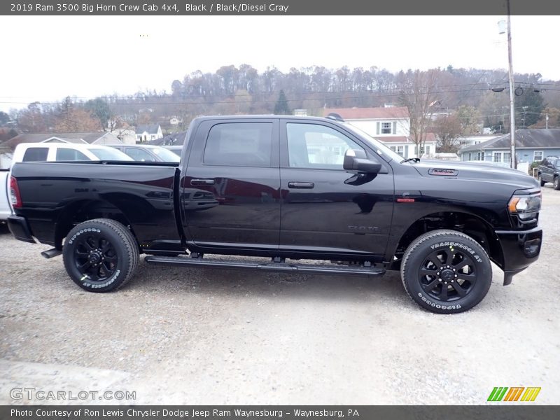  2019 3500 Big Horn Crew Cab 4x4 Black