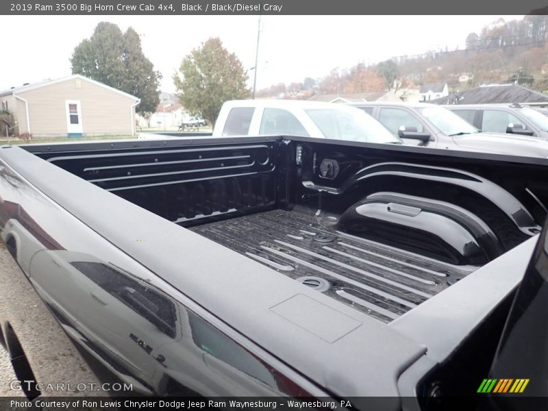 Black / Black/Diesel Gray 2019 Ram 3500 Big Horn Crew Cab 4x4