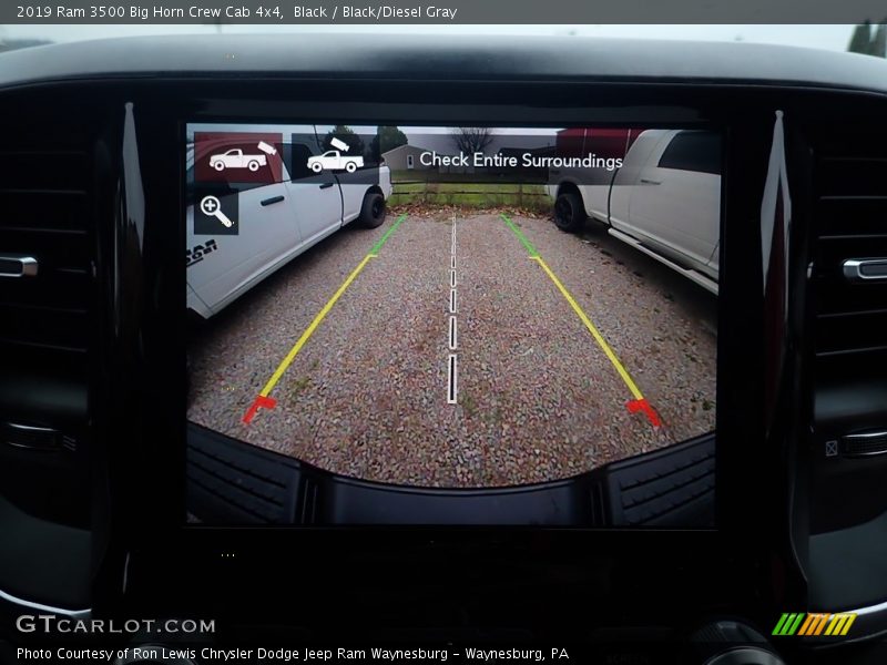 Black / Black/Diesel Gray 2019 Ram 3500 Big Horn Crew Cab 4x4