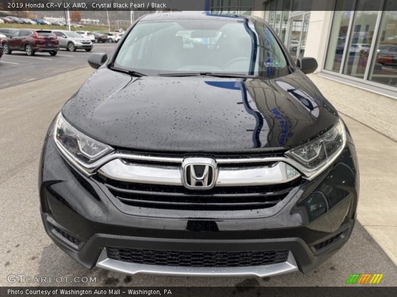 Crystal Black Pearl / Black 2019 Honda CR-V LX AWD