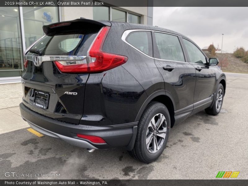 Crystal Black Pearl / Black 2019 Honda CR-V LX AWD